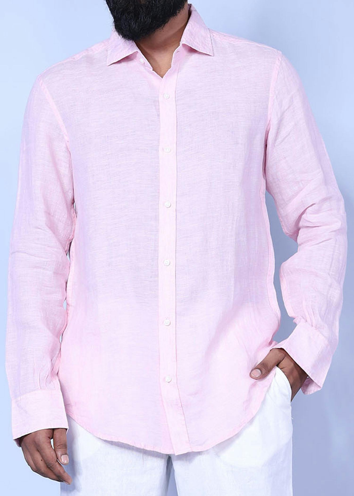 jay v fs shirt lt pink color facecropped
