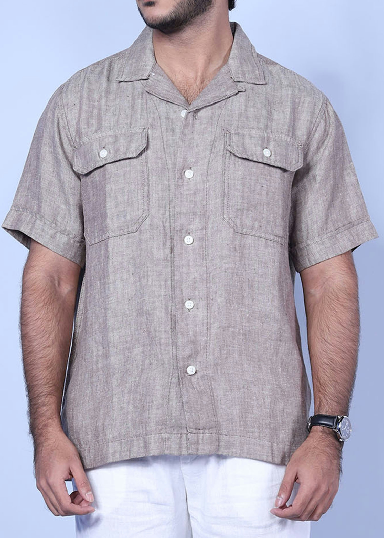 amman hs shirt tobaco color full facecropped