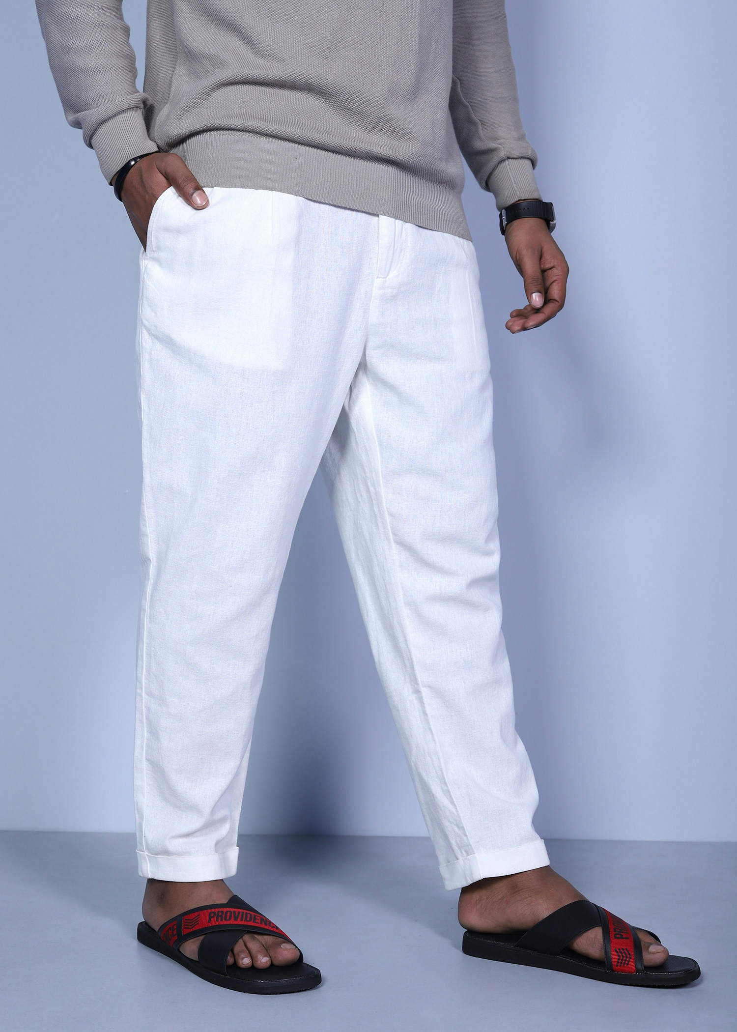 heron ii trouser white color half option