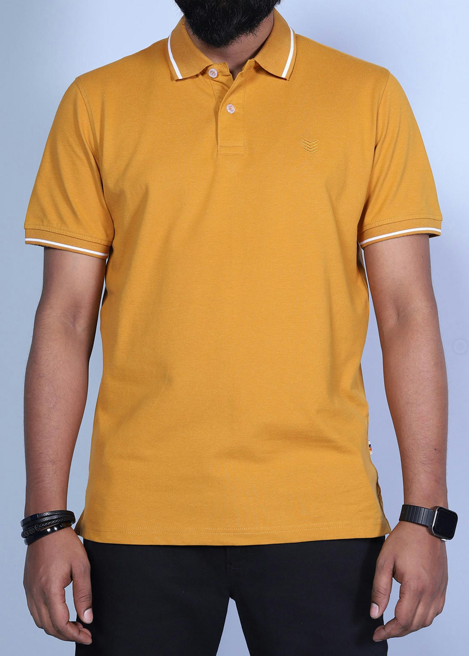 rome iv polo brown color half front view