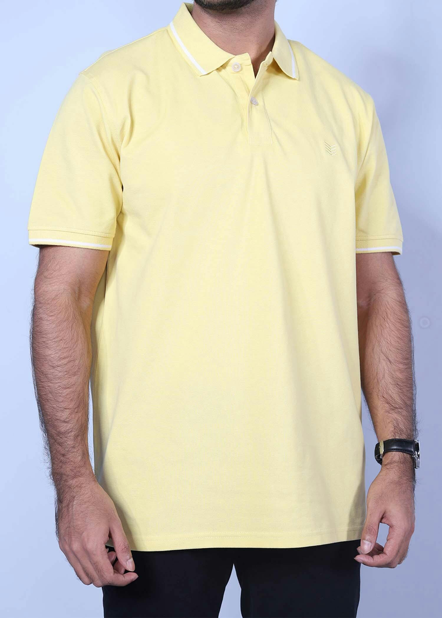 rome iv polo lt yellow color half front view