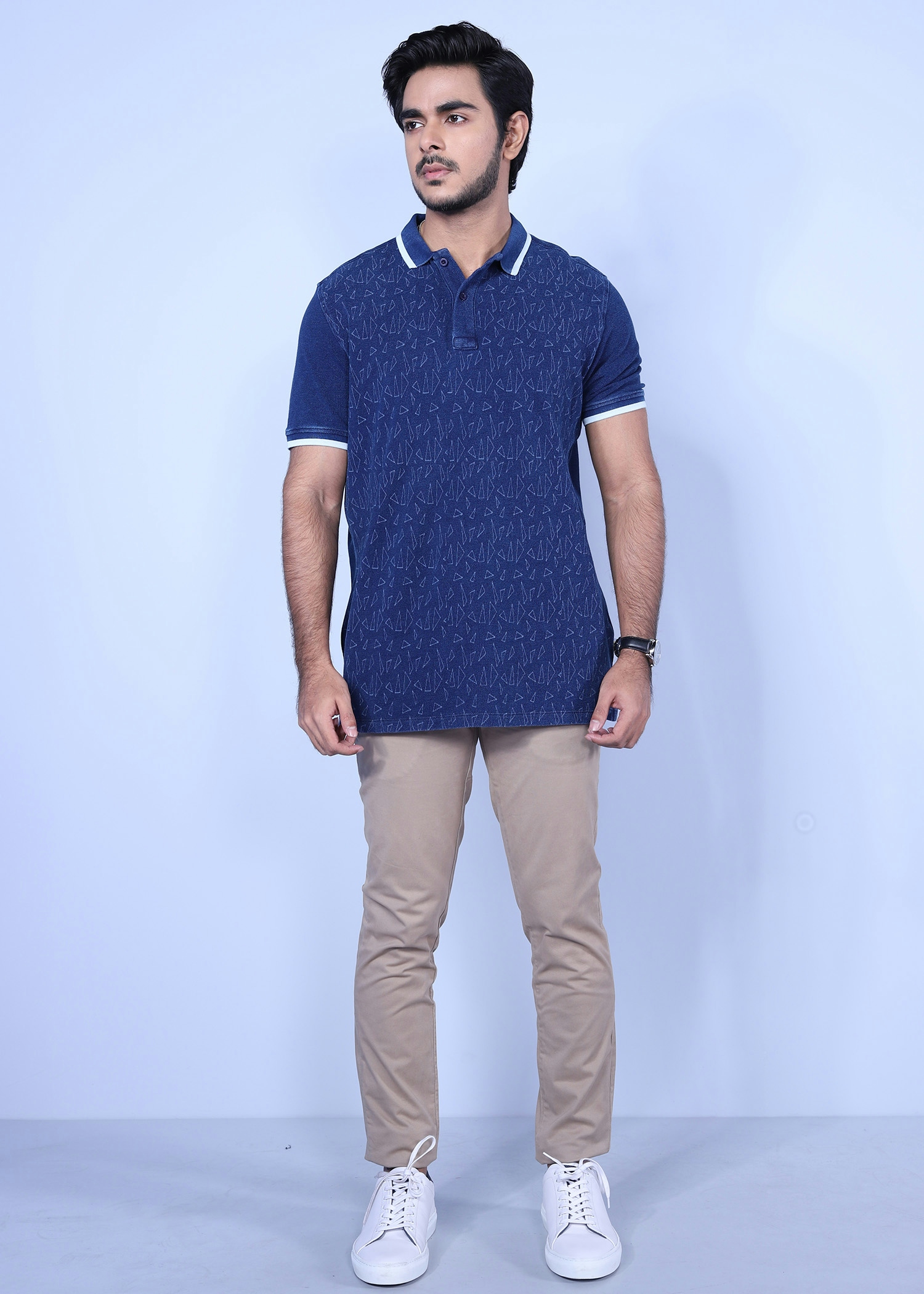rome ii polo navy ii full front view