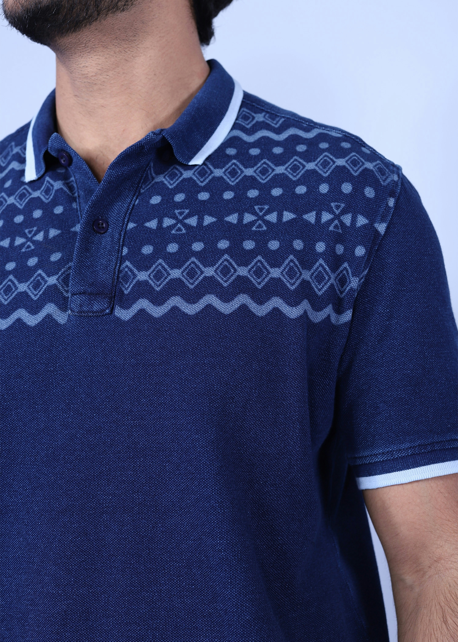 rome ii polo navy iii close front view