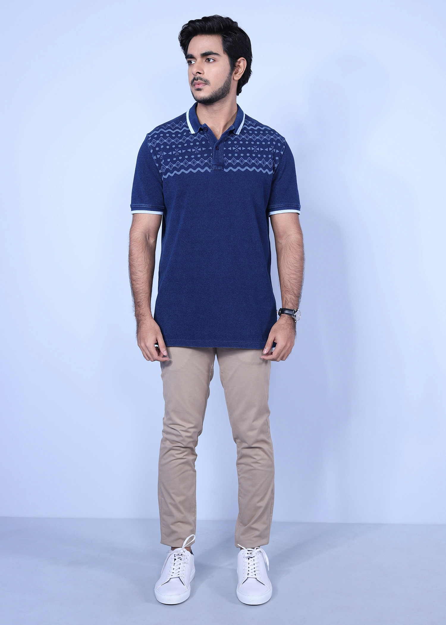 rome ii polo navy iii full front view