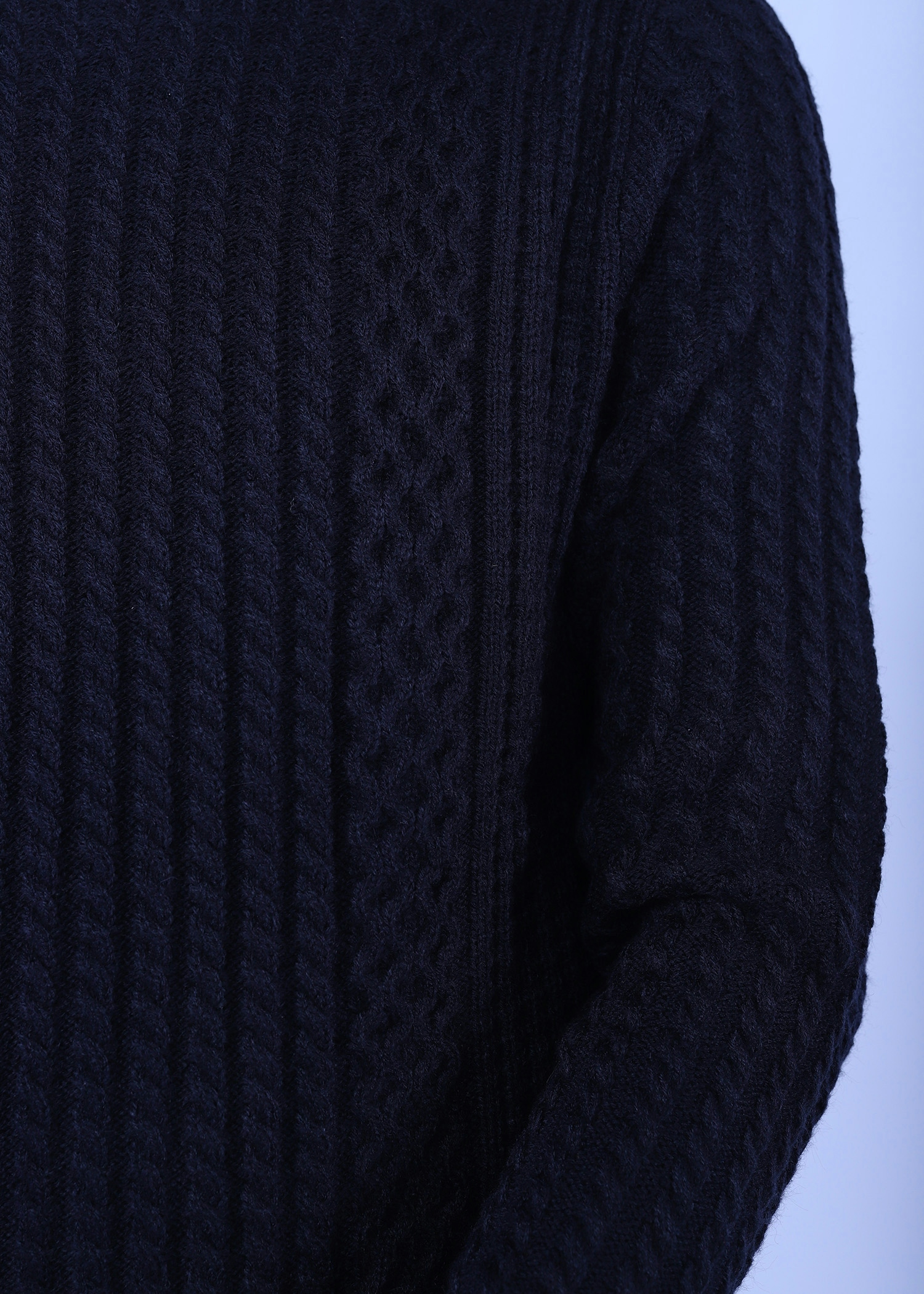 hillstar viii sweater navy color close front view