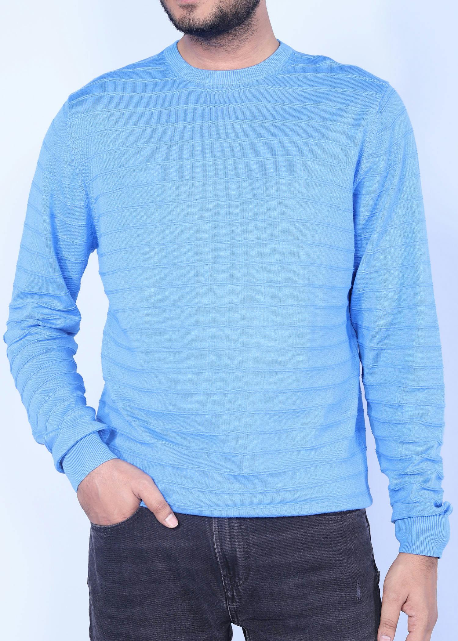 olibird sweater avion color half front view